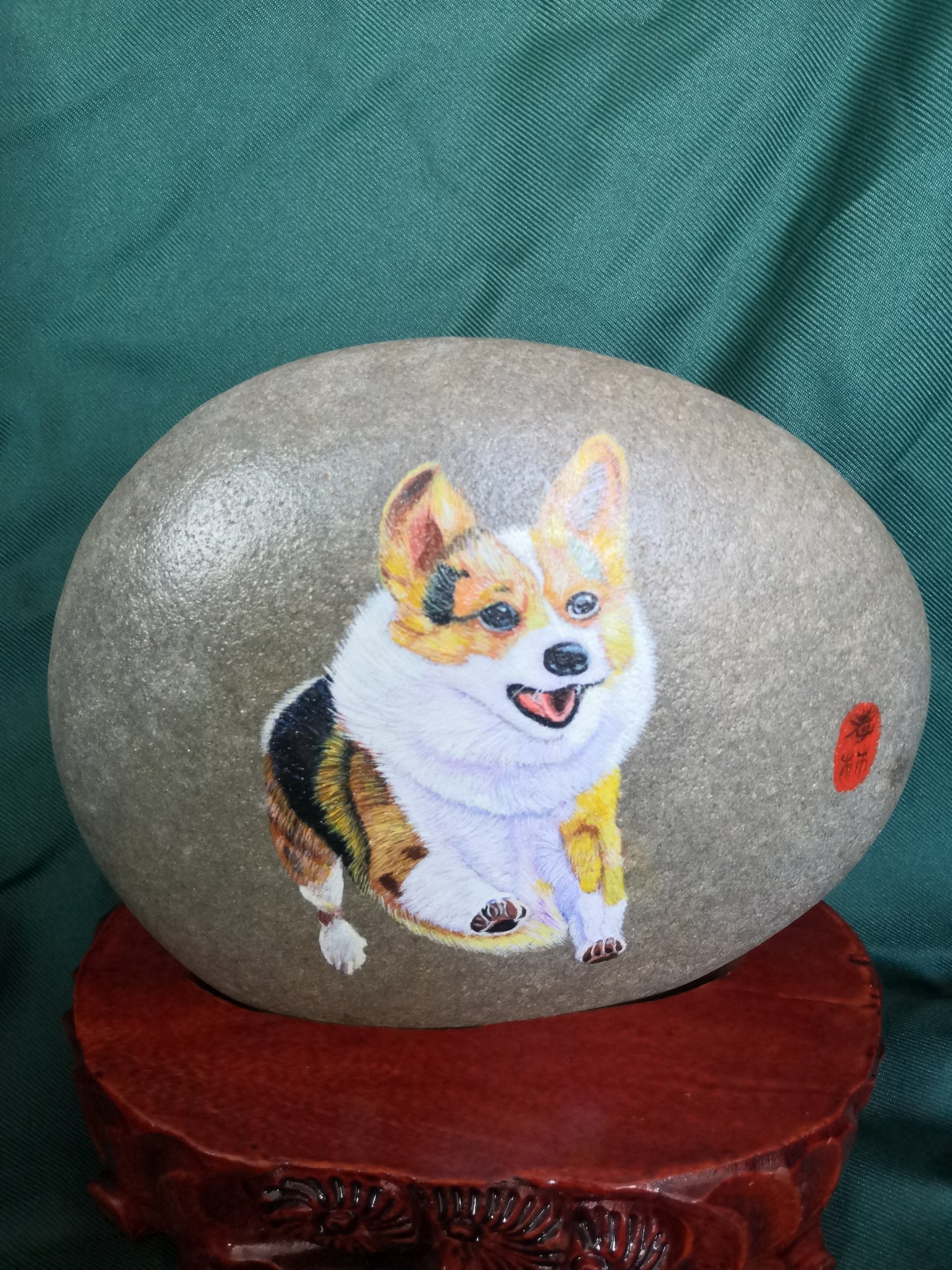 Chinese stone painting