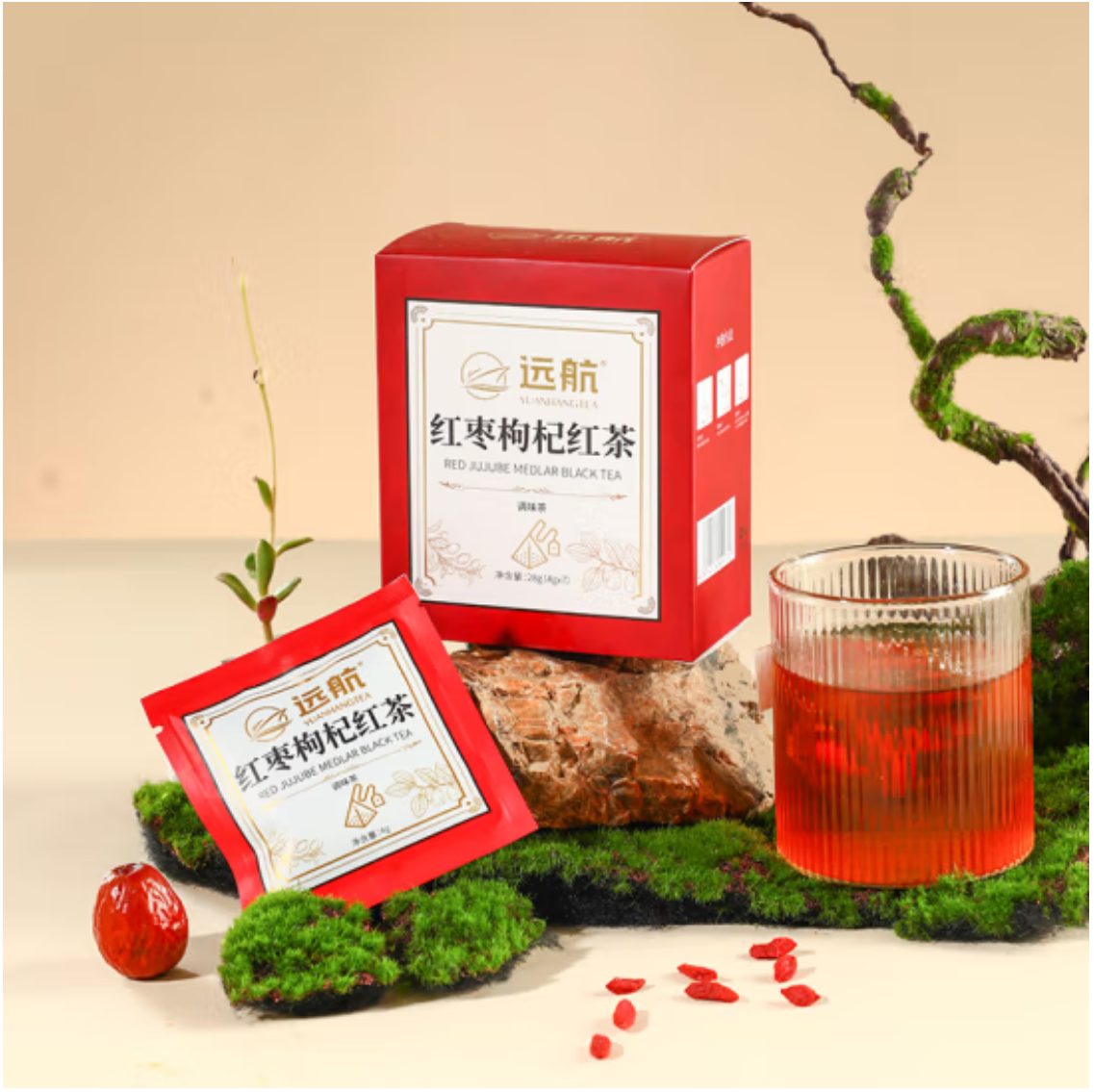 Chinese Black Tea- Tea bags with Black Tea and Flavor