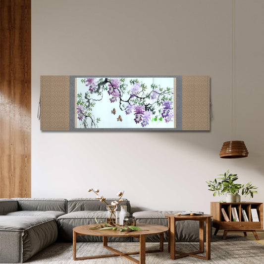 Chinese painting-plants. Study decoration, lobby decoration