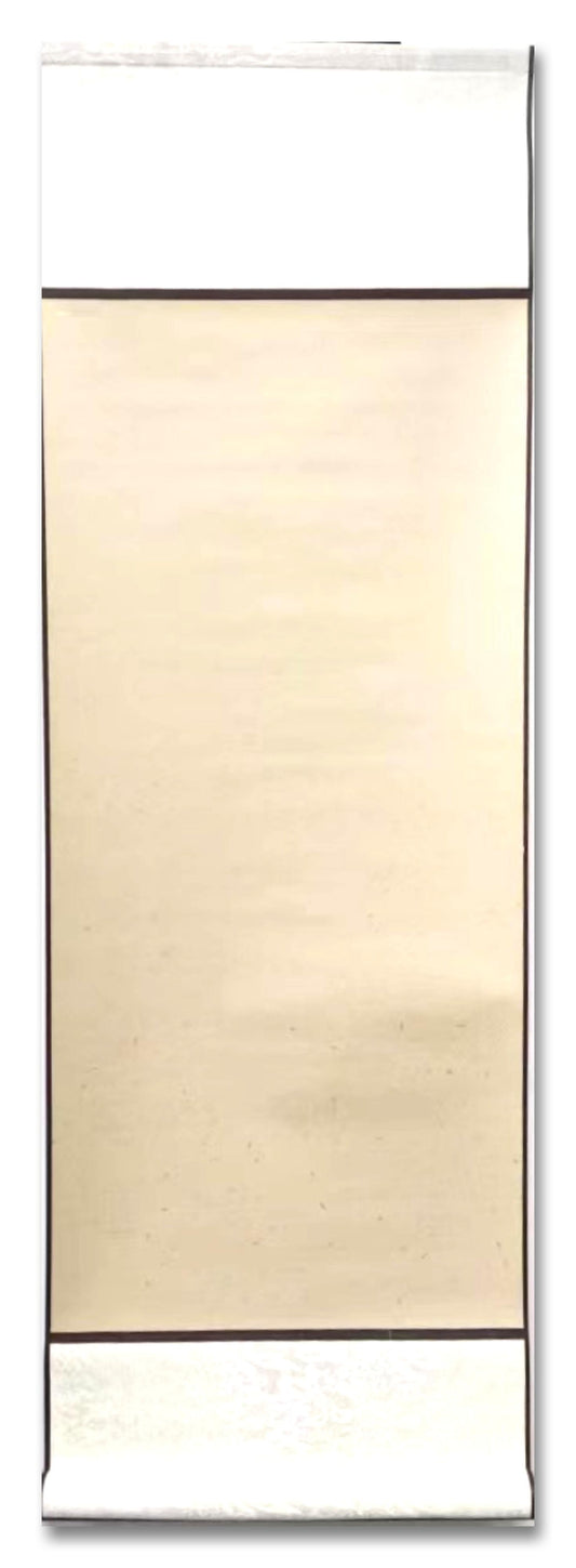 Chinese hanging scroll- pure handmade, customize painting and calligraphy together-Large Size Painting