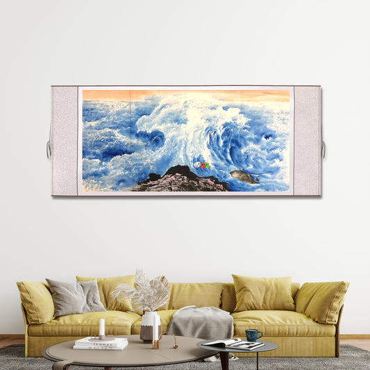 Chinese painting— landscape living room/office room decoration