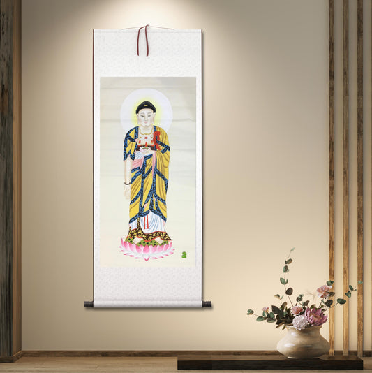 Chinese Painting- Guanyin,Buddha. Buddhism decoration