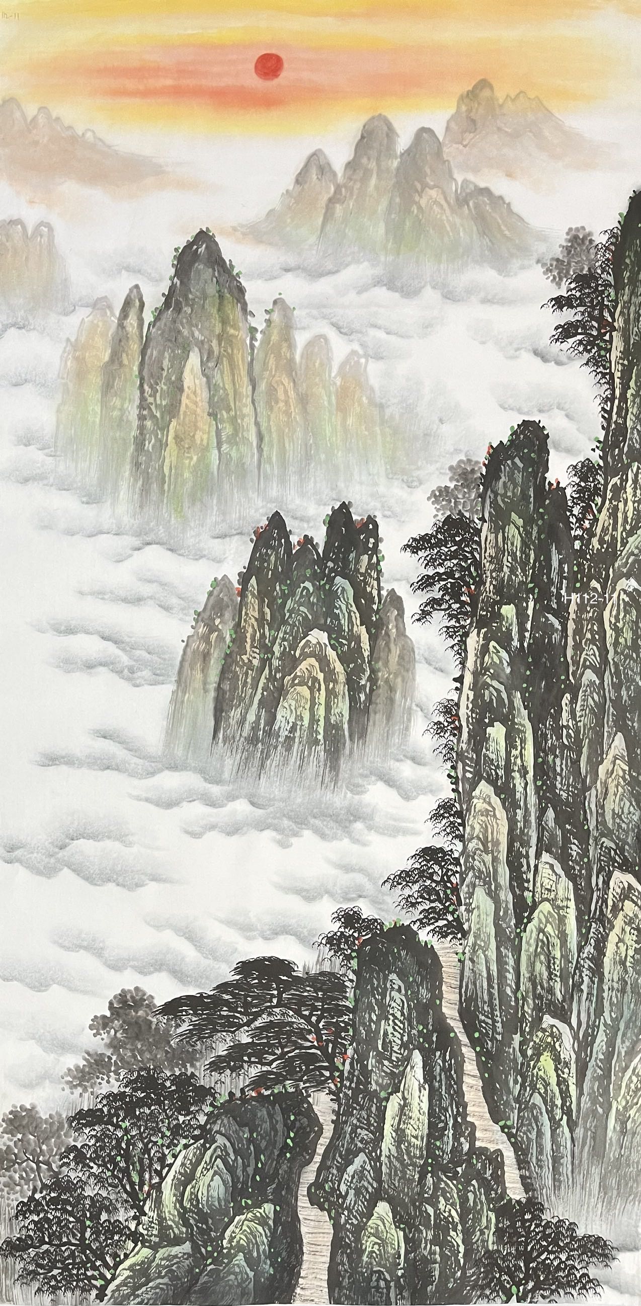 Chinese painting-landscape livingroom/ officeroom decoration