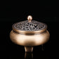 Incense Burner Household Incense Coil Burner Multi-Purpose Incense Burner Antique Sandalwood Stove Joss-Stick Incense Burner Buddha Offering Incense Incense Ornaments