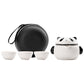 Panda Portable Travel Tea Set Mini Set Simple Outdoor Kung Fu Tea Cup Personal Special Camping Quick Cup