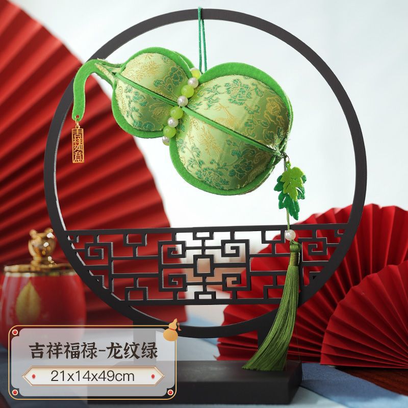 2025Year of the Snake New Year Chinese New Year Decoration diy Handmade Gourd Pendant Door Pendent Ornaments Atmosphere Layout