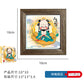 4Inch National Style Patron Saint3d Three-Dimensional DIY Puzzle Stereograph Home Photo Frame Decoration Travel Cultural and Creative Gifts Chinese New Year