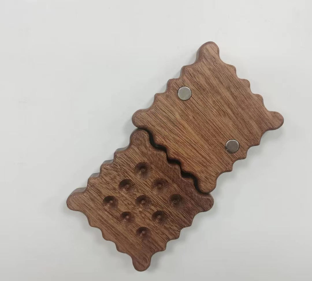 Wooden fridge magnets+bottle opener