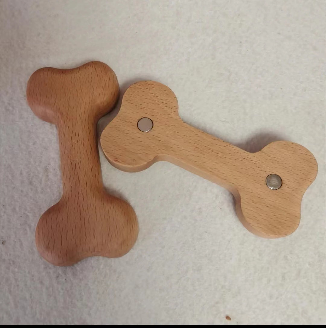 Wooden fridge magnets+bottle opener