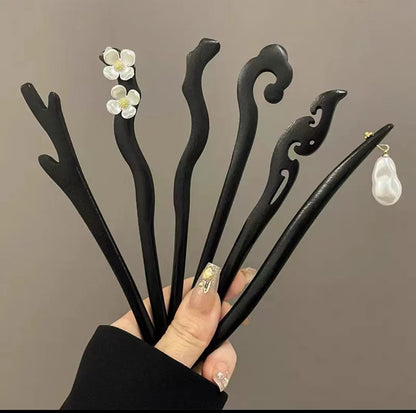 Chinese style hair pins