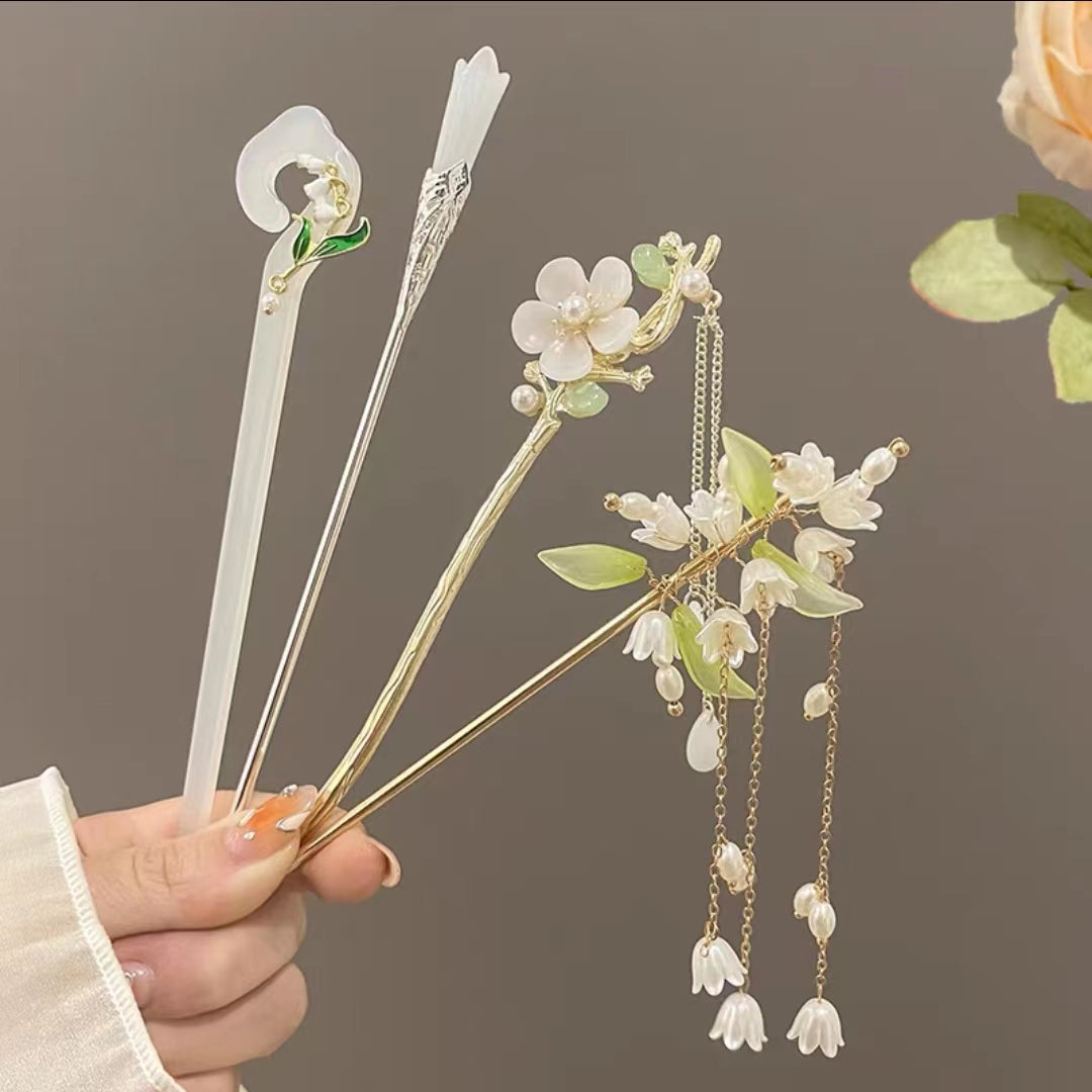 Chinese style hair pins