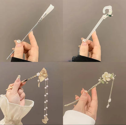 Chinese style hair pins