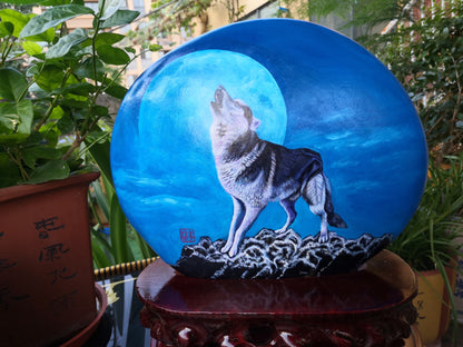 Chinese stone painting