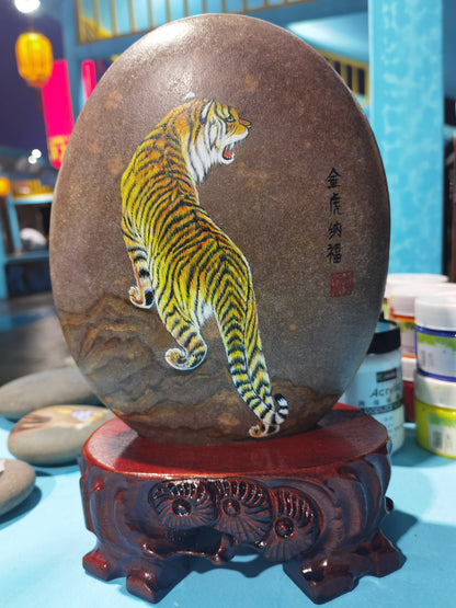 Chinese stone painting