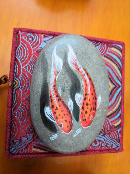 Chinese stone painting