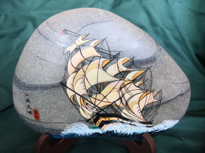 Chinese stone painting