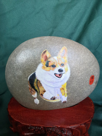 Chinese stone painting