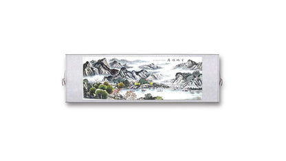 Chinese painting-decoration pictures of golden pheasant and four gentlemen plants