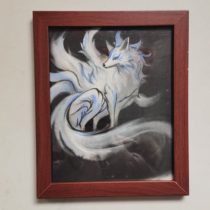 Chinese Painting Table Decoration in the Frame