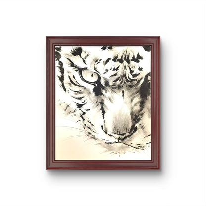 Chinese Painting Table Decoration in the Frame