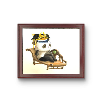 Chinese Painting Table Decoration in the Frame