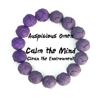 Auspicious Omen-Calm the Mind Clean the Environment Chinese incense Beeds Braclets+ +Necklace+Pendants