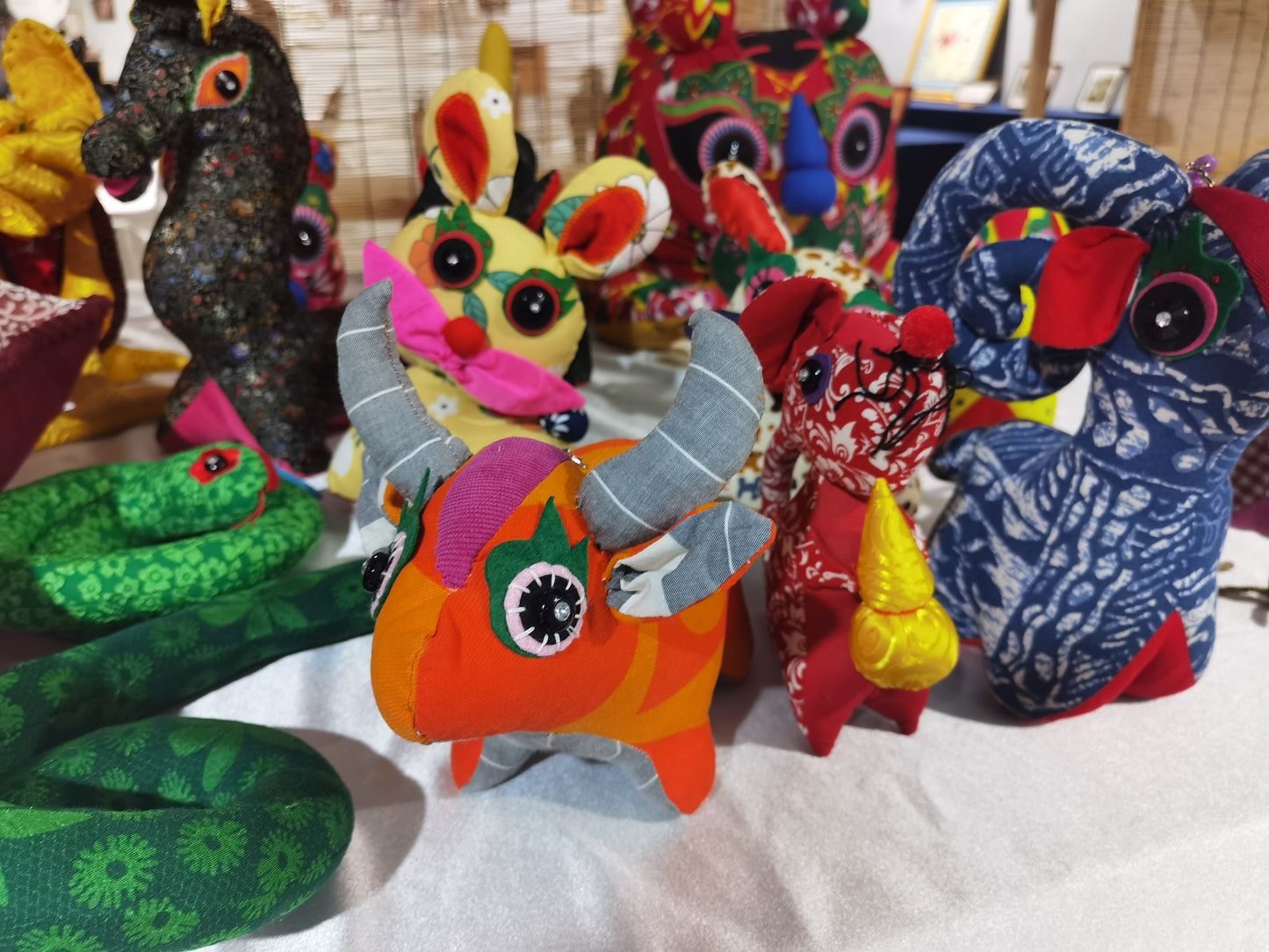 Cloth Puppet-Tigers and etc.