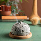 Aromatherapy Face Moon Incense Burner Decoration Backflow Incense Living Room Decoration Resin Crafts Gift