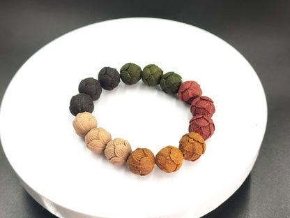 Five Elements- Clean the Aura Relive Stress Boost Spirits Chinese incense Beeds Braclets+ +Necklace+Pendants