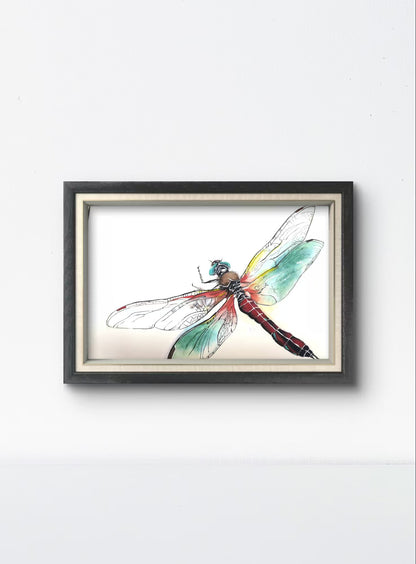 Chinese Painting Table Decoration in the Frame