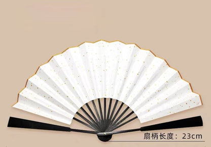 Chinses calligraphy-folding fan customized style