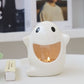 Cross-Border Ins Style Candle Vessel Creative Halloween Gift Ghost Candlestick Funny Good-looking Ceramic Candle Cup