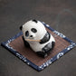 Cute Little Panda Hand-Painted Ceramic Ornaments Tea Ornaments Household Indoor Sandalwood Incense Stick Holder Incense Ceremony Incense Holder Incense Holder