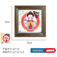 4Inch National Style Patron Saint3d Three-Dimensional DIY Puzzle Stereograph Home Photo Frame Decoration Travel Cultural and Creative Gifts Chinese New Year