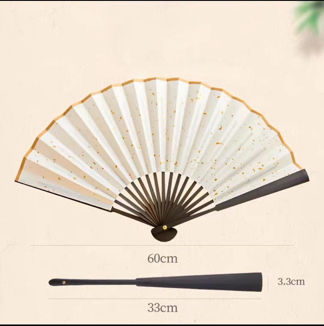 Chinses calligraphy-folding fan customized style