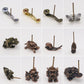 Mini Classic Style Incense Burner Indoor Joss-Stick Incense Coil Metal Aroma Burner Animal Turtle Creative Ornaments