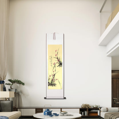 Chinese painting-four series of plants-single purchase, Four Gentlemen, plum blossoms, orchid, bamboo and chrysanthemum