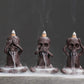 Wholesale Original Yixing Clay Backflow Incense Burner Halloween Gift American Skull Kid Backflow Incense Burner