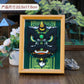 8Chinese-Style Chinese-Style Lion-Shaking diy Paper-Cut Painting Ornaments3D Three-Dimensional Photo Frame Chinese New Year