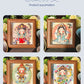 4Inch National Style Patron Saint3d Three-Dimensional DIY Puzzle Stereograph Home Photo Frame Decoration Travel Cultural and Creative Gifts Chinese New Year