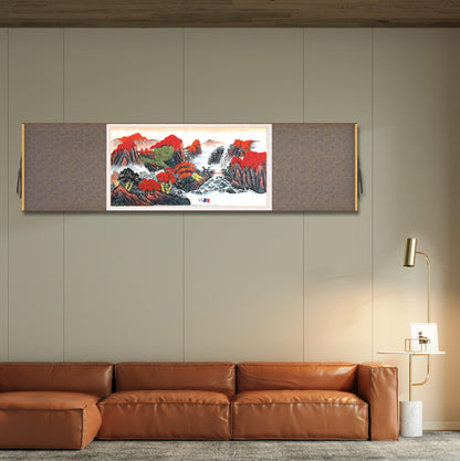 Chinese painting-landscape livingroom/ office room decoration