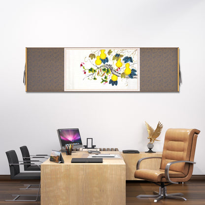 Chinese painting-plants.  Study decoration, lobby decoration