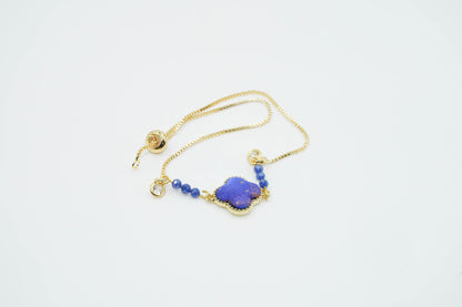 Song Brocade Clover Bracelet Handmade Heritage Jewelry