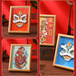 8Chinese-Style Chinese-Style Lion-Shaking diy Paper-Cut Painting Ornaments3D Three-Dimensional Photo Frame Chinese New Year