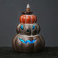 Backflow Incense Burner Backflow Halloween Skull Pumpkin Creative Crafts Decoration Incense Burner Sandalwood