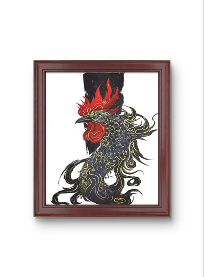 Chinese Painting Table Decoration in the Frame