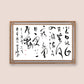 Chinese calligraphy paintings festival presents    Sanstyle, Rich, Happiness