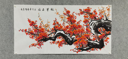 Chinese painting——plum blossom Decoration in Livingroom, meeting room.