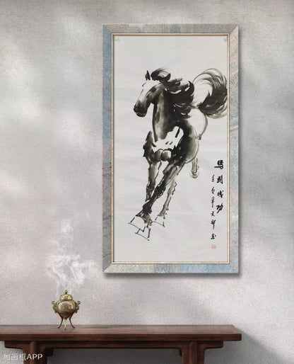 Chinese painting——horse          Gift for decoration, office decoration, study decoration