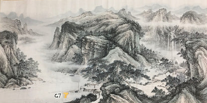 Chinese painting-landscape livingroom/ officeroom decoration